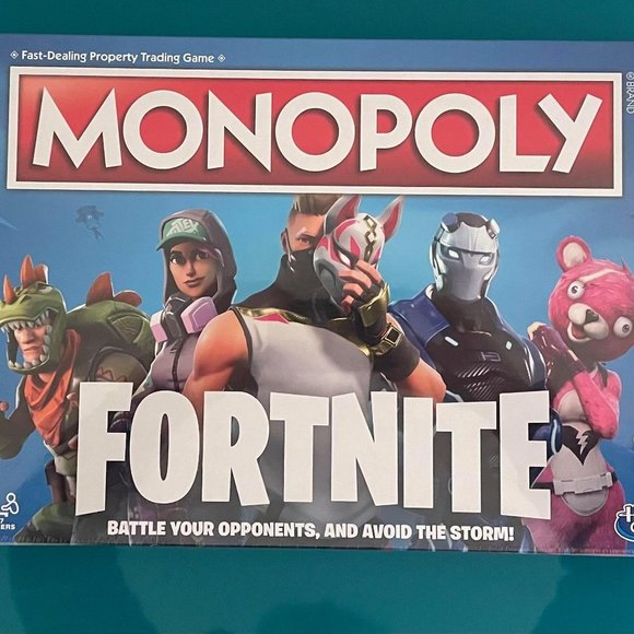 NIB- Fortnite Monopoly Board Game - Picture 1 of 3